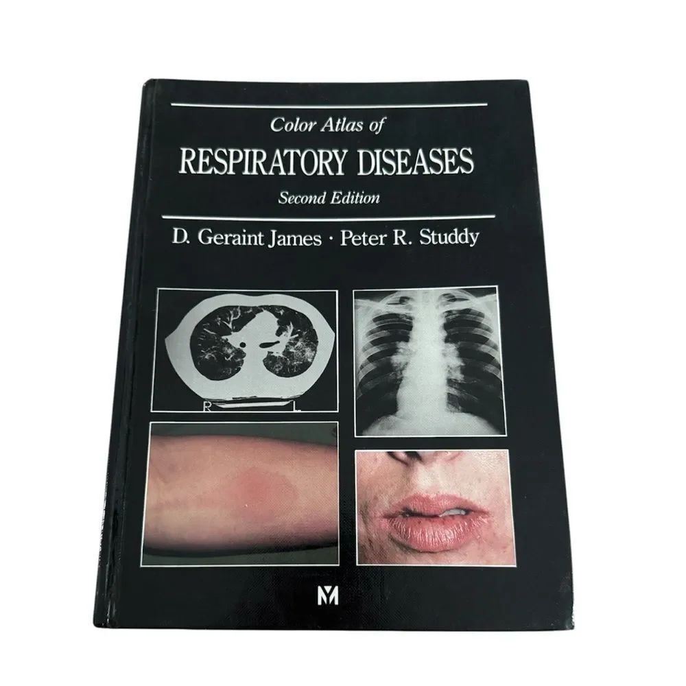 Color Atlas of Respiratory Diseases - Black Cover book EUC